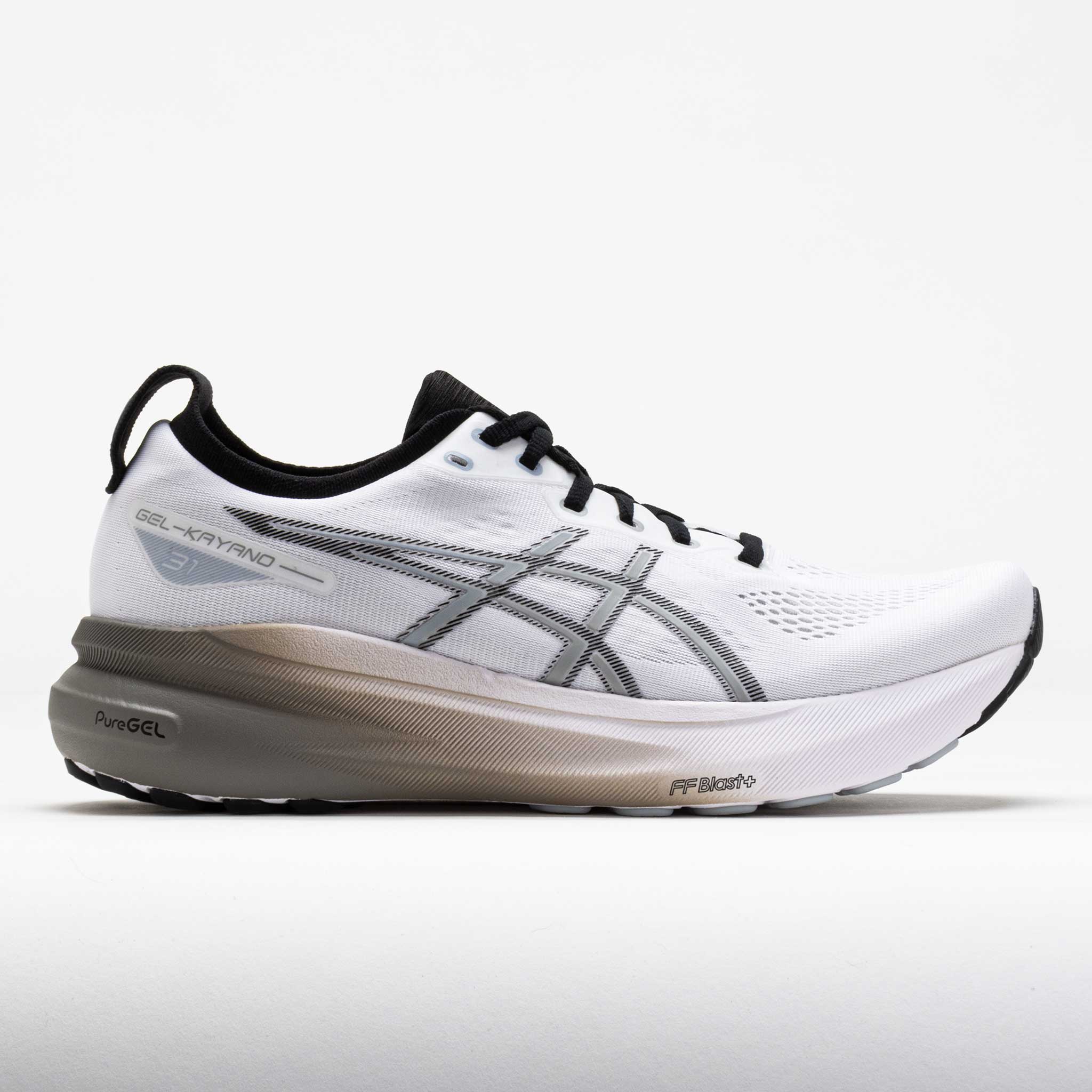 041465_3 ASICS GEL-Kayano 31 Mens White/Piedmont Grey - Image 1