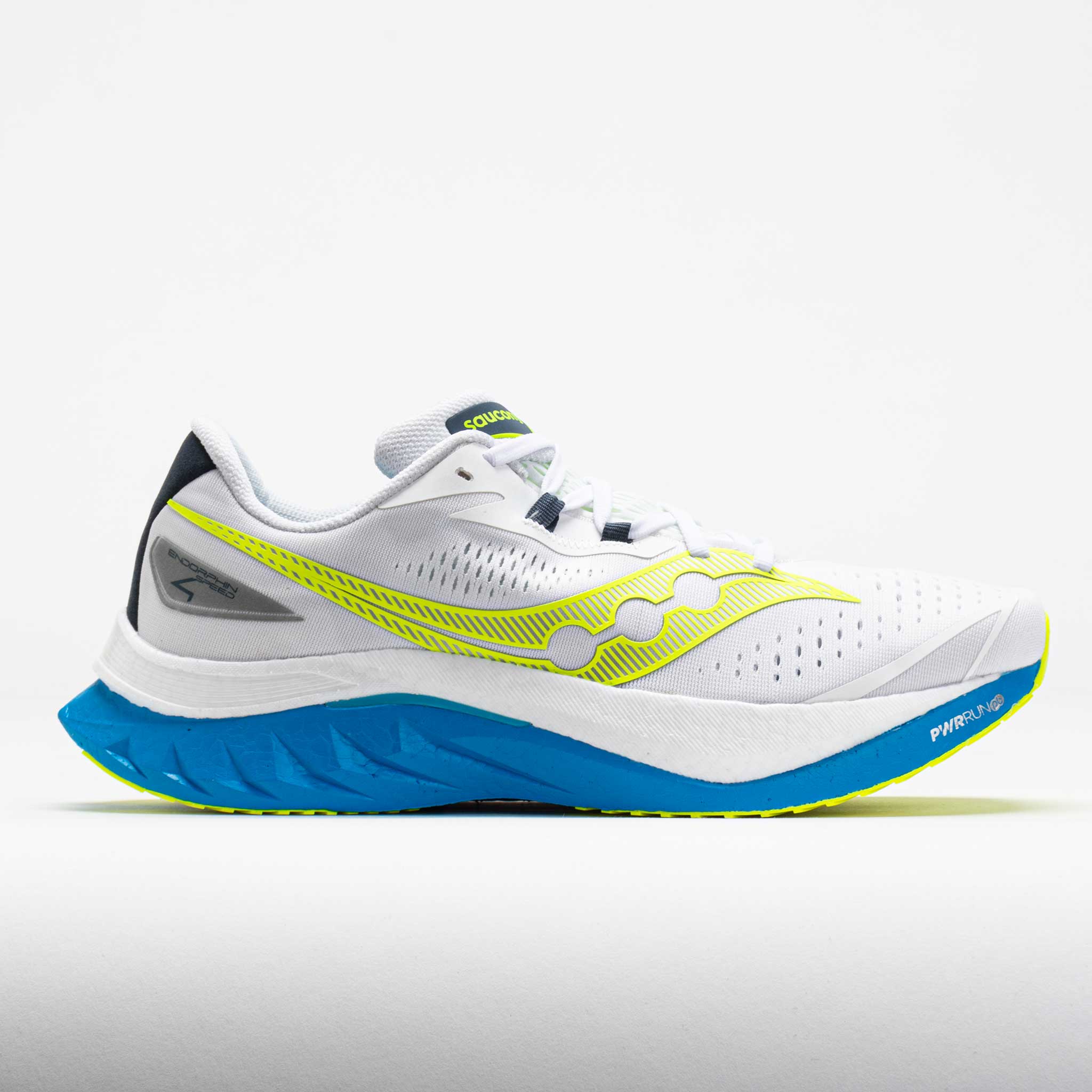 041574_3 Saucony Endorphinspeed 4 Mens White/ViZiBlue - Image 1