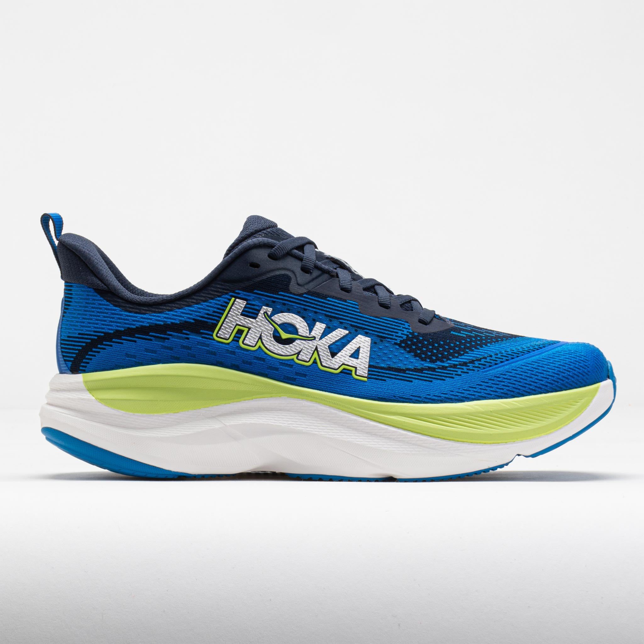 041700_3 HOKA Skyflow Mens Varsity Navy/Electric Cobalt - Image 1