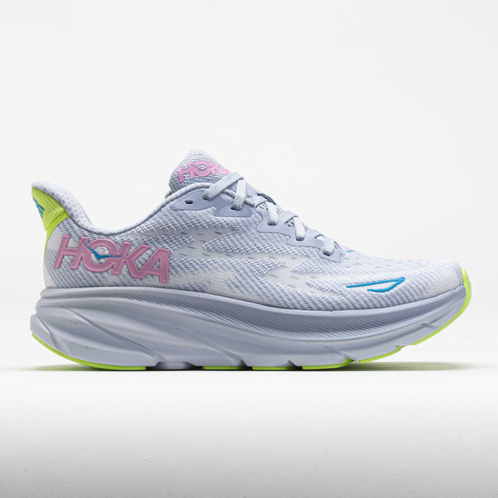 041710_3 HOKA Clifton 9 Womens Gull/Sea Ice - Image 1