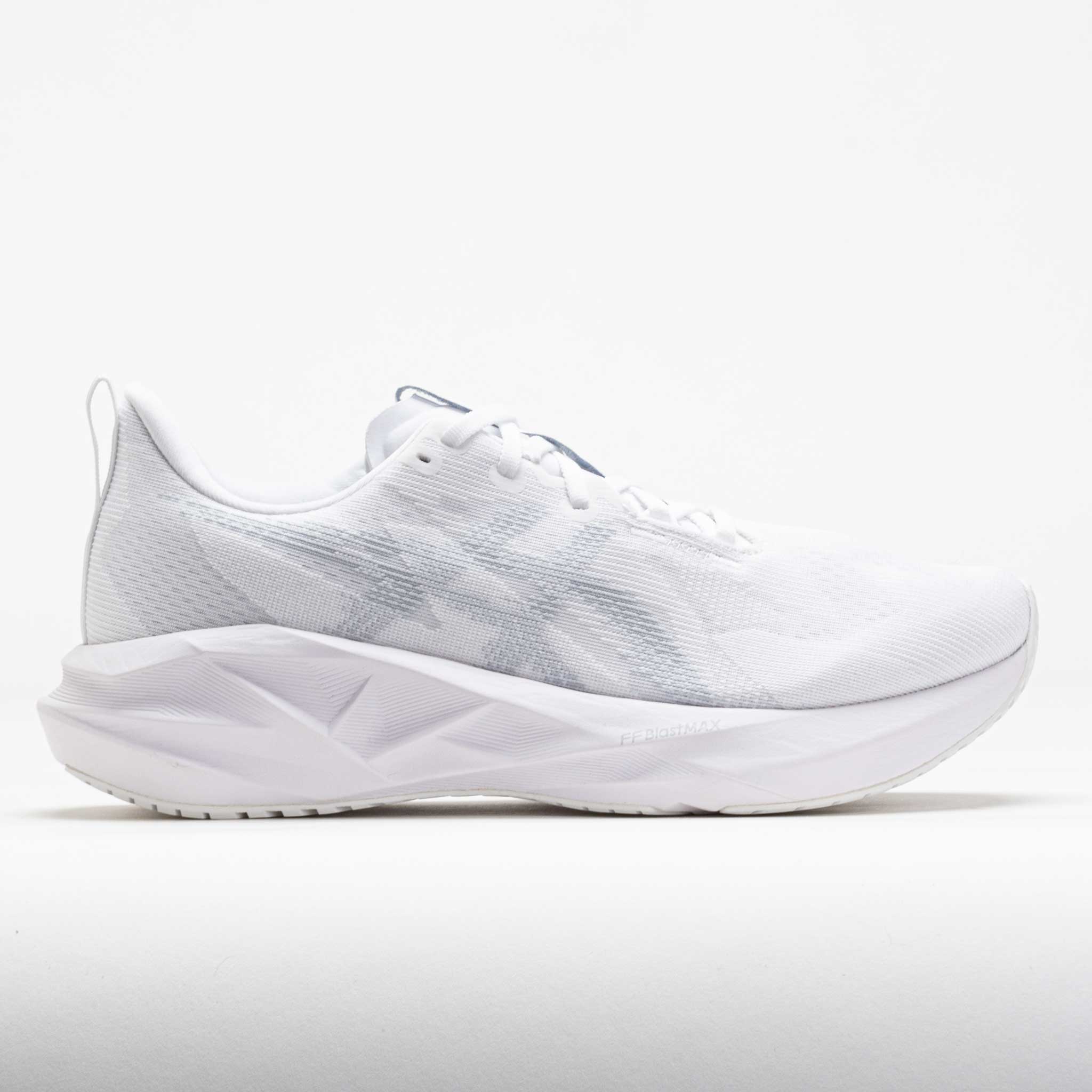 042361_3 ASICS Novablast 5 Mens White/Piedmont Grey - Image 1