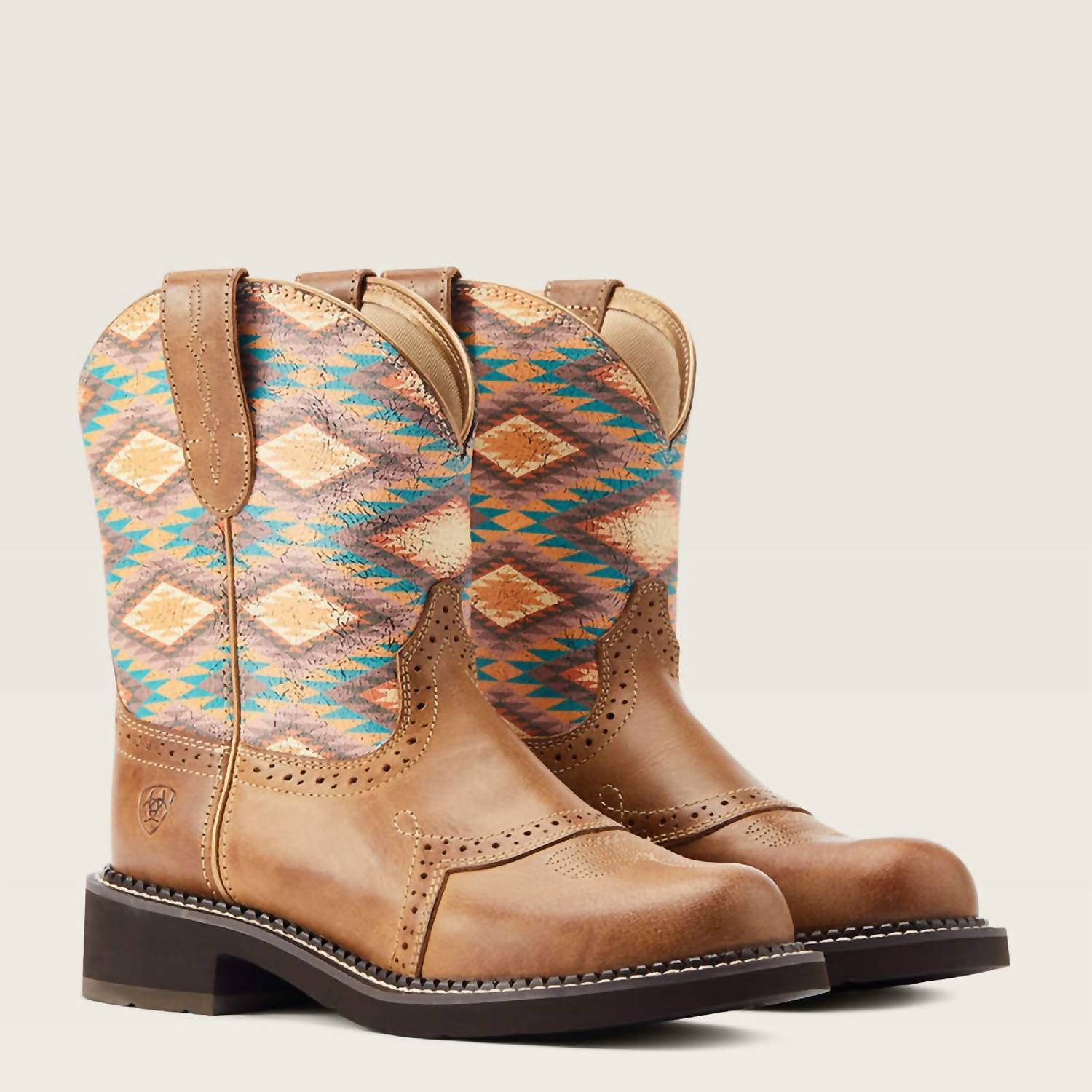 080957e5-e812-47dd-a5dd-744aade7d26a-upscale_15k-1500x1500-70 Ariat - Women's Fatbaby Heritage Farrah Boots - Image 1