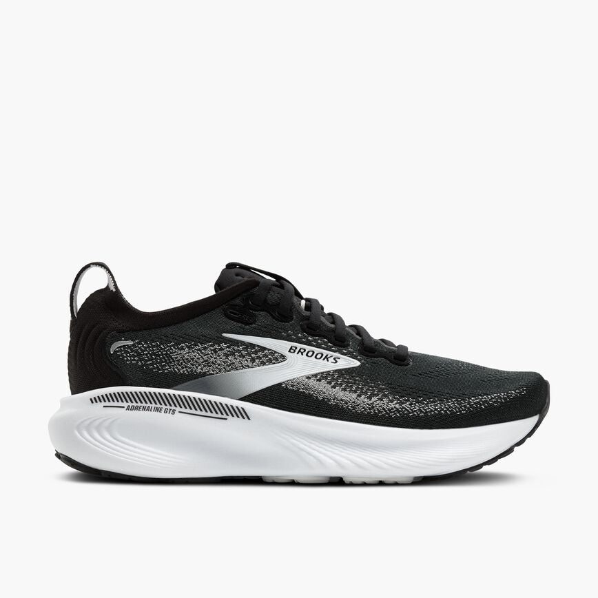 120443-090-l-adrenaline-gts-25-womens-dynamic-cushion-road-running-shoe Women's Adrenaline GTS 25 (090 - Black/Grey/White) - Image 1