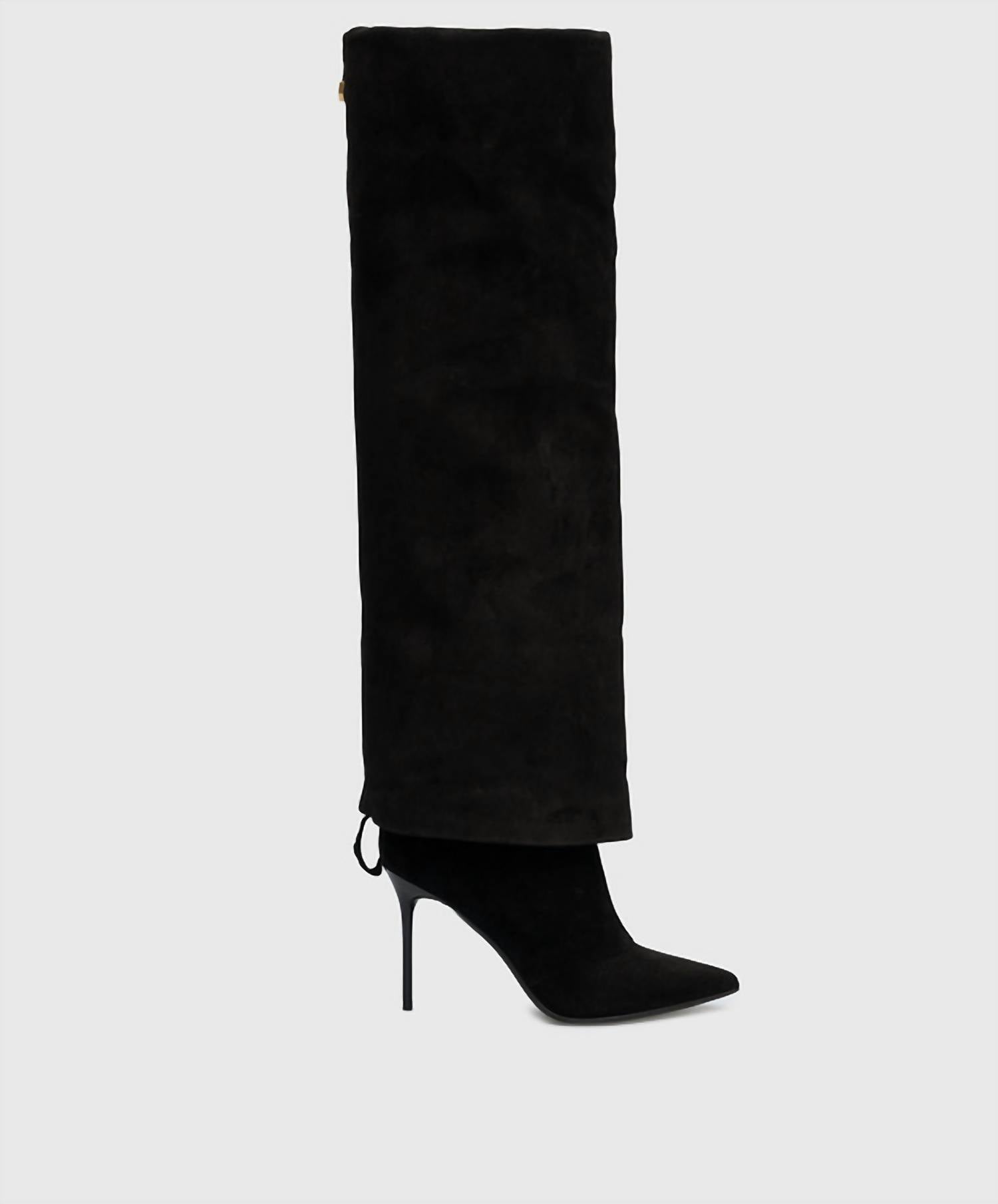 1cc2cc10-a9c7-41e7-b673-7685447bac99-upscale_15k-1500x1500-70 Balmain - Women's Arielle Calfskin Knee High Boots - Image 1