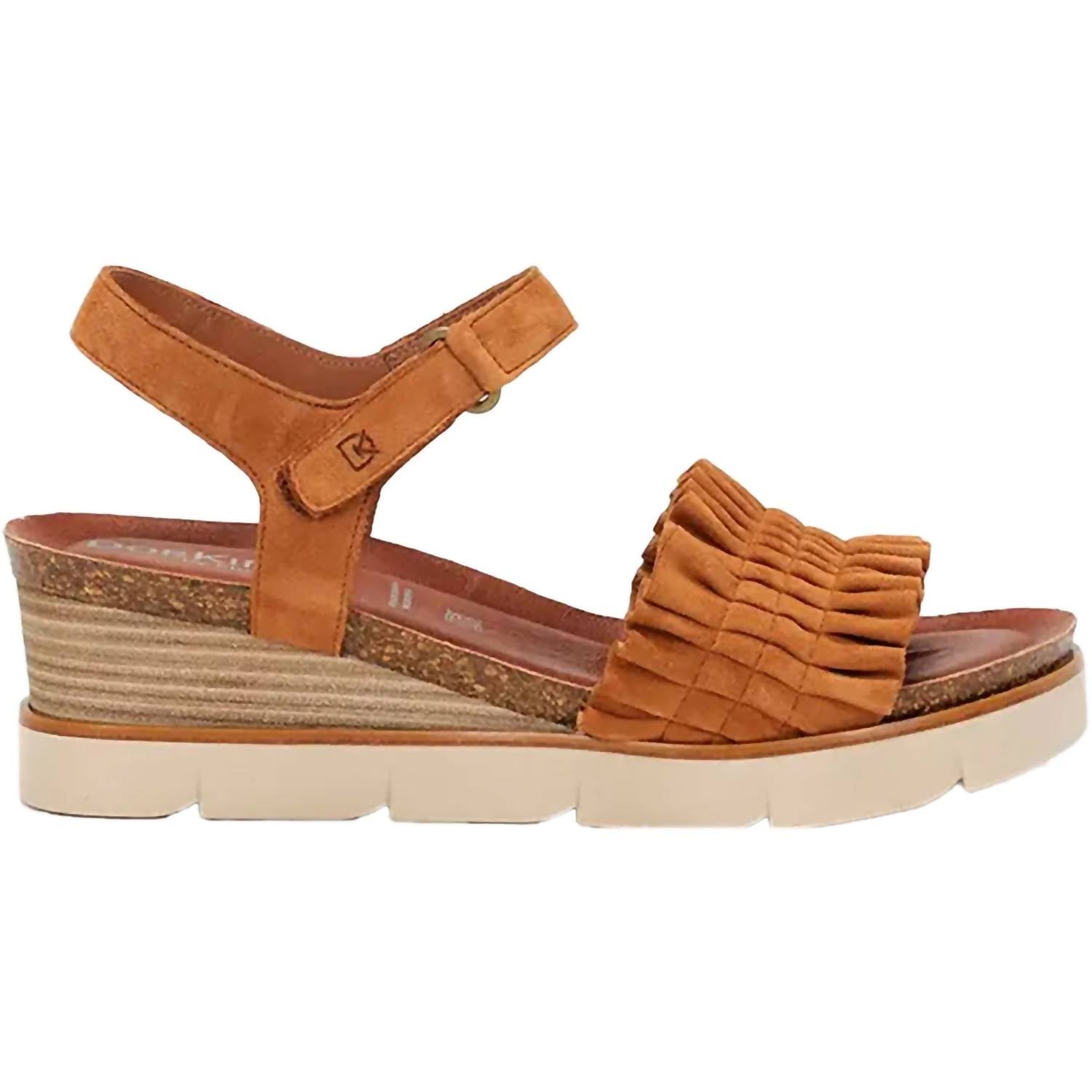 22e1354b-4e7b-4d28-bbac-c700ad0f7587-upscale_15k-1500x1500-70 Dorking By Fluchos - Women's Agnes Suede Sandal - Image 1