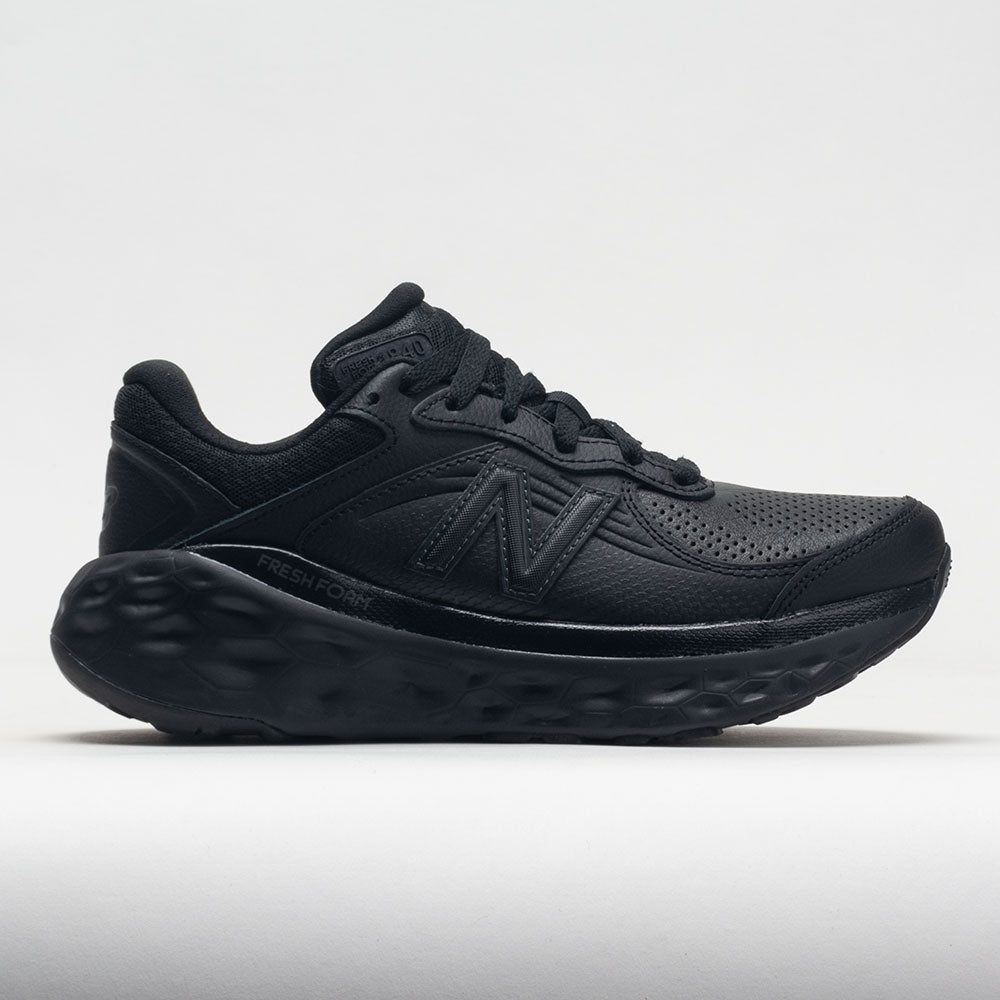 631411_3 New Balance Fresh Foam X 840v1 Leather Mens Black/Black/Blacktop - Image 1