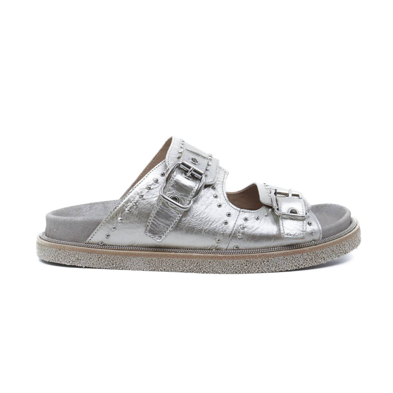 833f7342-82eb-435c-9162-31c7233fa996-upscale_15k-1500x1500-70 Laura Bellariva - Women Porox Dust Studs Sandals - Image 1