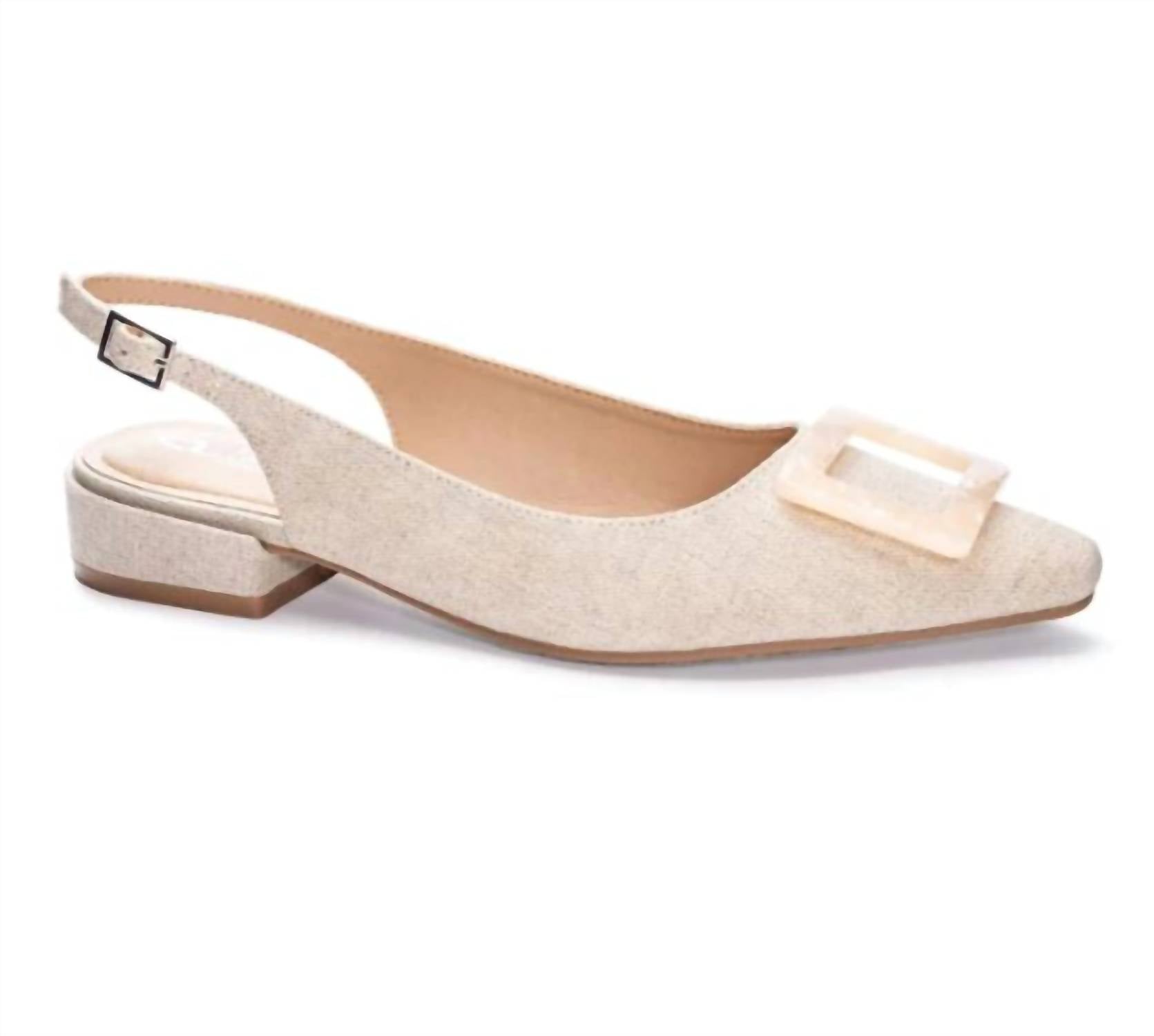 995cc4da-a725-434b-95a0-db9e46dc4bb9-upscale_15k-1500x1500-70 Chinese Laundry - Women's Sweetie Slingback Linen - Image 1
