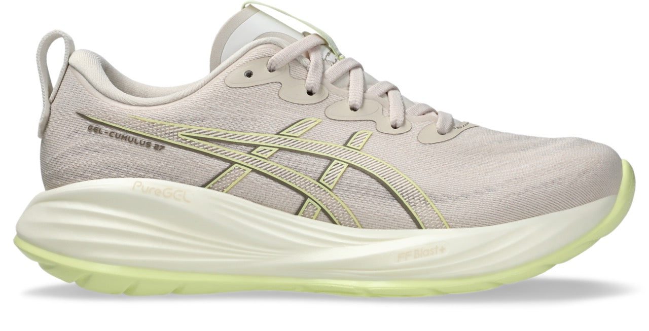 Image62_14452532-9f8b-4bc6-b26d-df369deb4ee2 Women's GEL-Cumulus 27 WIDE (250 - Mineral Beige/Huddle Yellow) - Image 1