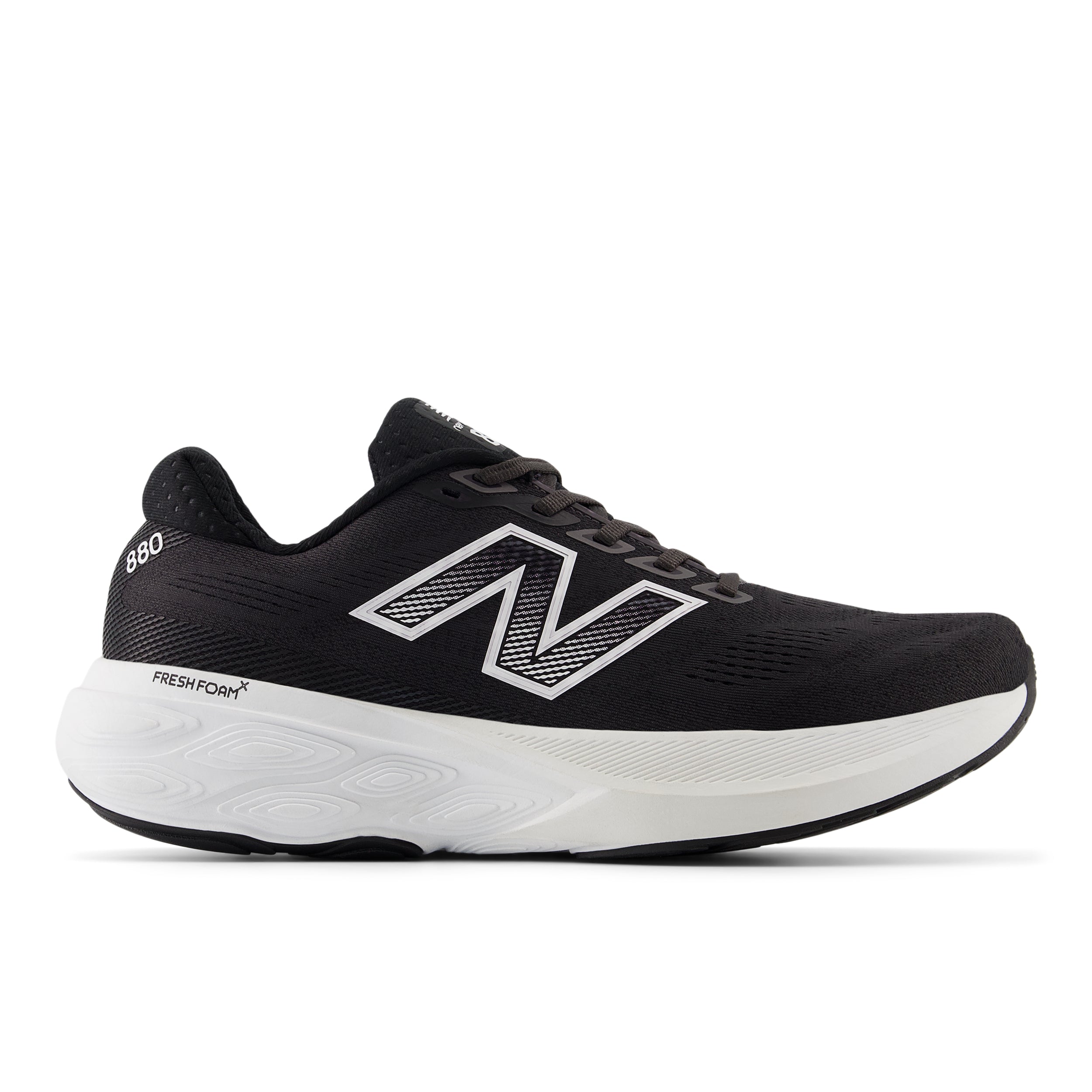 M880B15_2 Men's Fresh Foam X 880v15 EXTRA WIDE (B - Black/White/Reflection) - Image 1