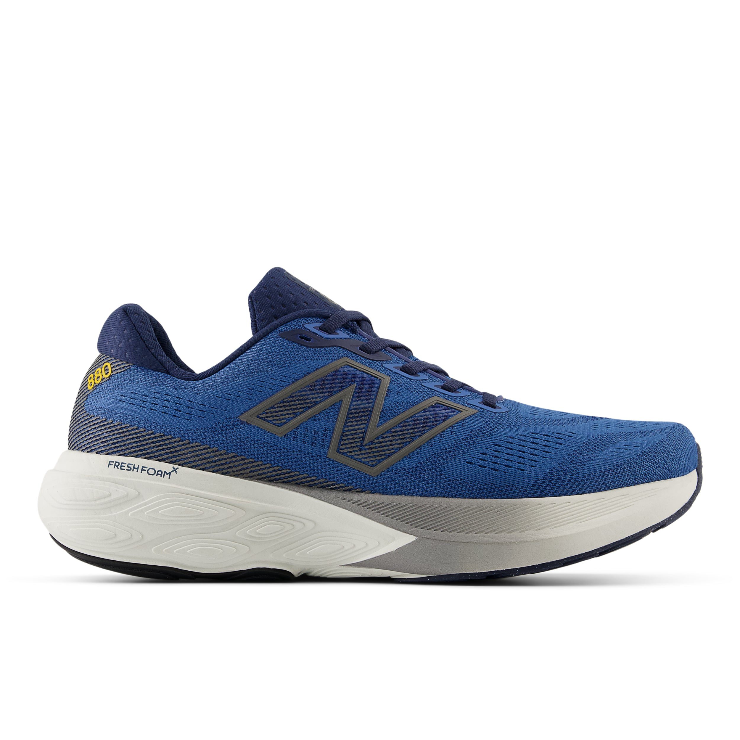M880I15_2 Men's Fresh Foam X 880v15 WIDE (I - Sea Stone/NB Navy/Marmalade) - Image 1