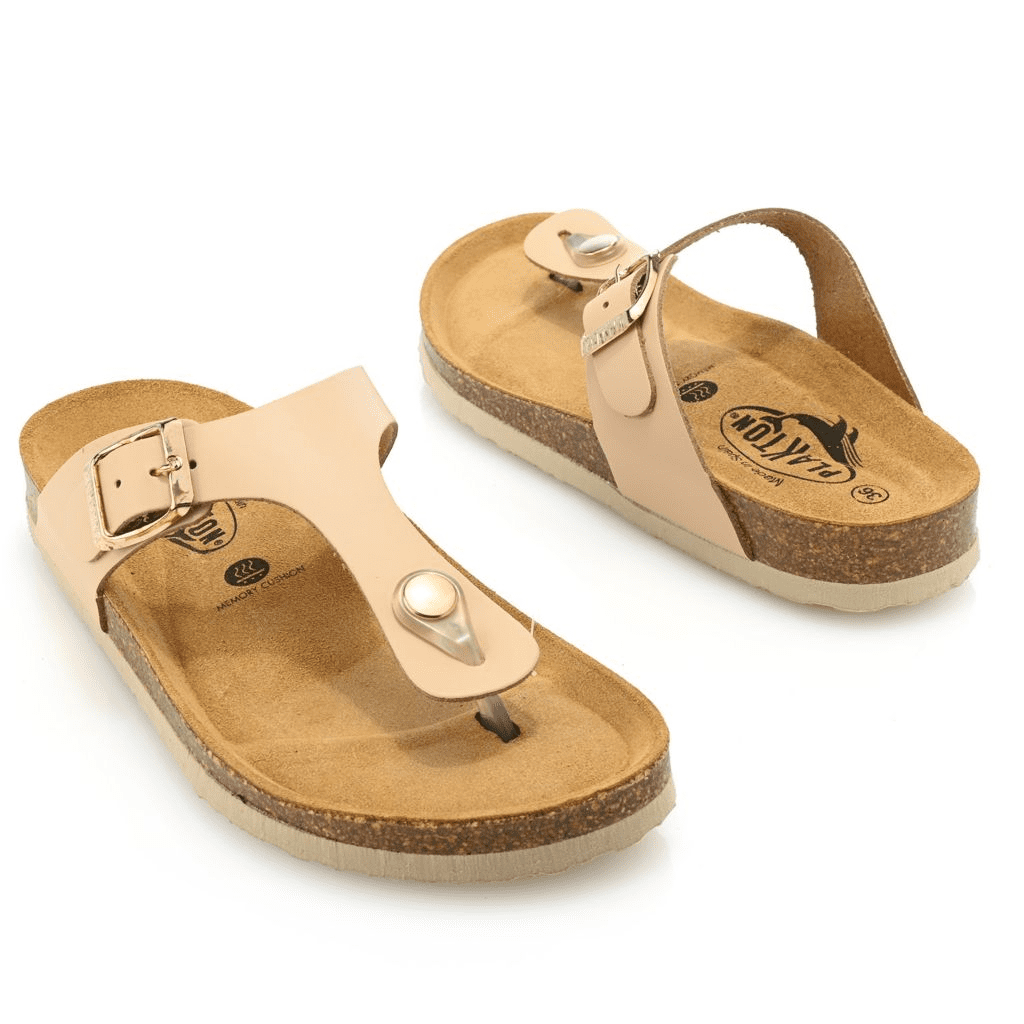 S475109-00012-13401 Plakton Bolero Adjustable Slide-on Sandals - Image 1
