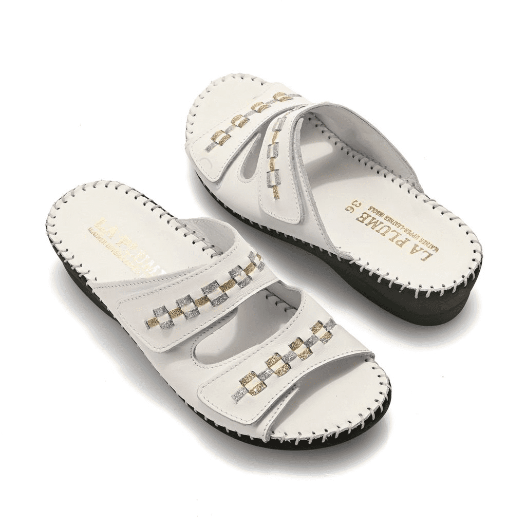 S475330-00004-15900 La Plume Martina Italian Made Leather Sandals - Image 1