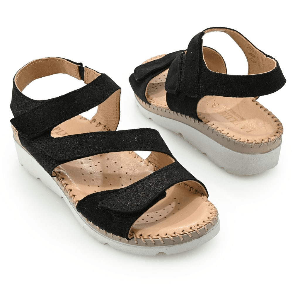S475333-00003-13404 La Plume Ranger Italian Made Leather Sandals - Image 1
