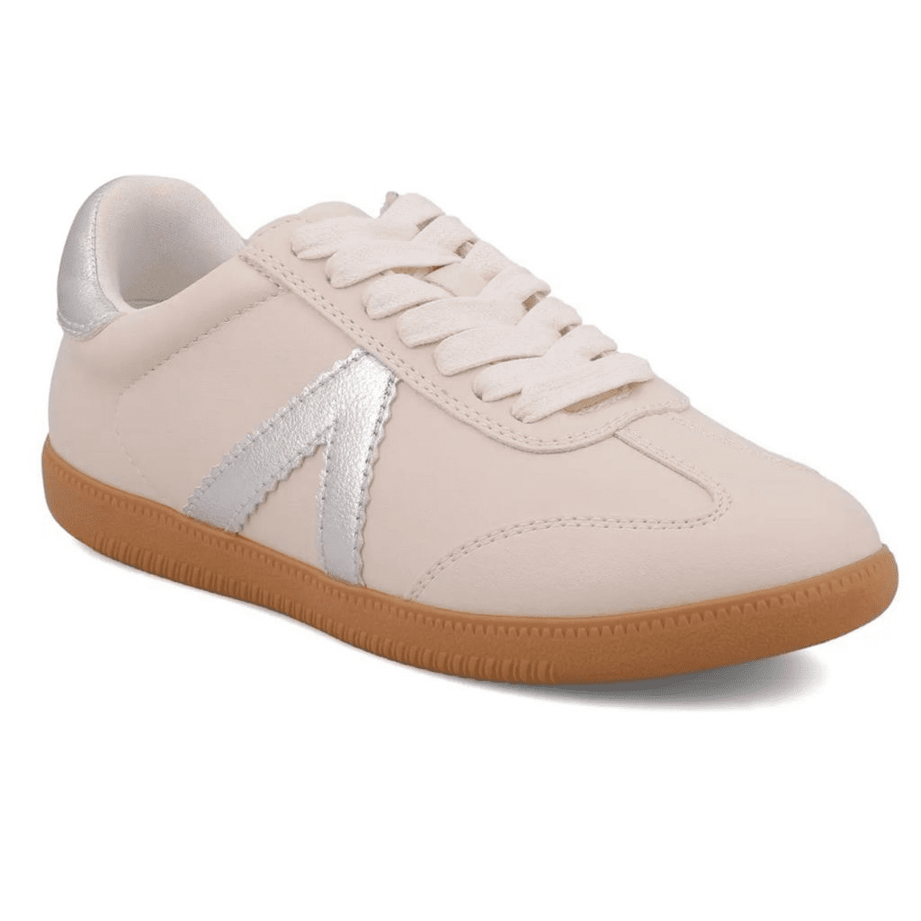 S475733-05016-00011 MIA Klair Faux Suede & Leather Sneakers - Image 1