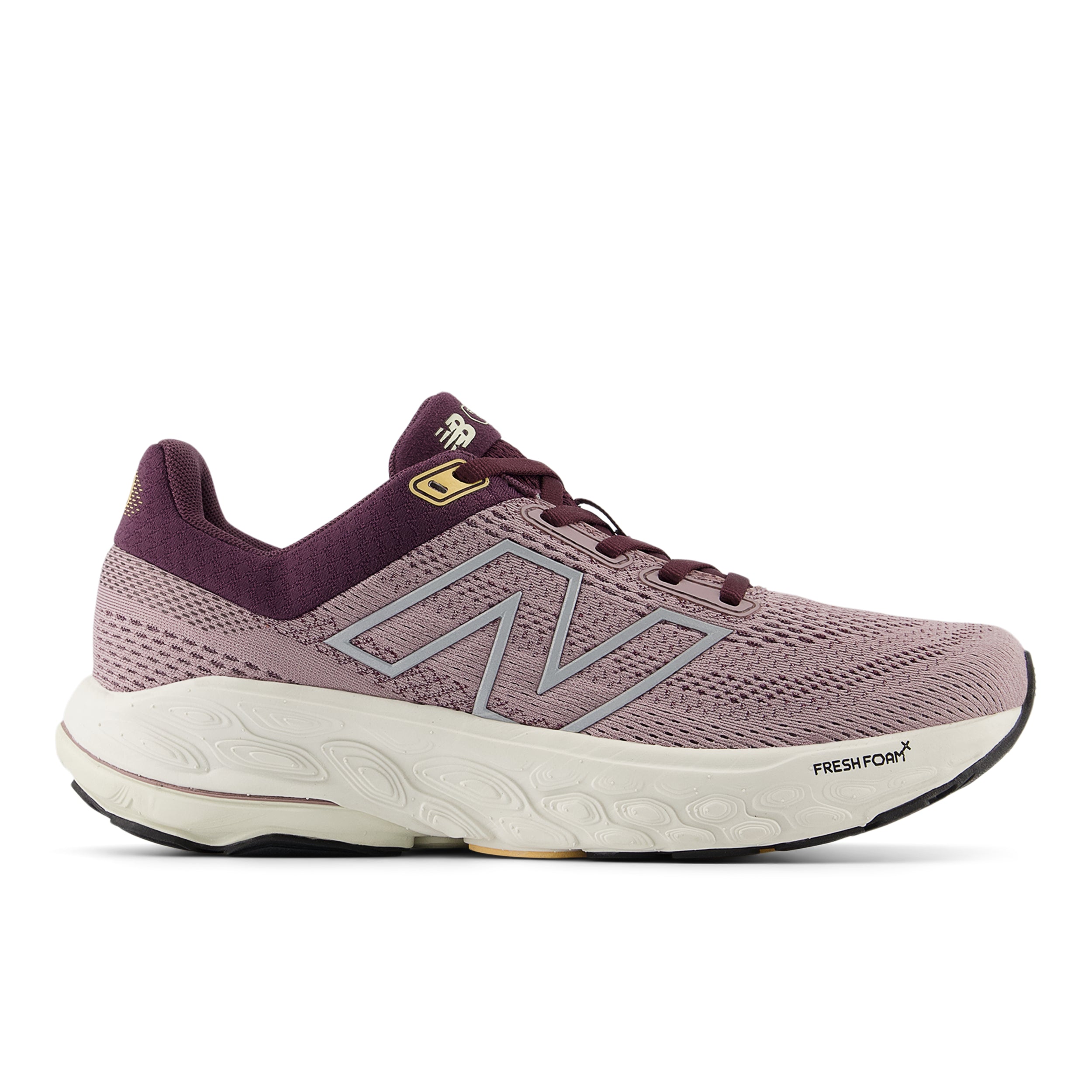 W860J14_2 Women's Fresh Foam X 860 v14 (J - Ice Wine/Plum Brown/Silver Metallic) - Image 1