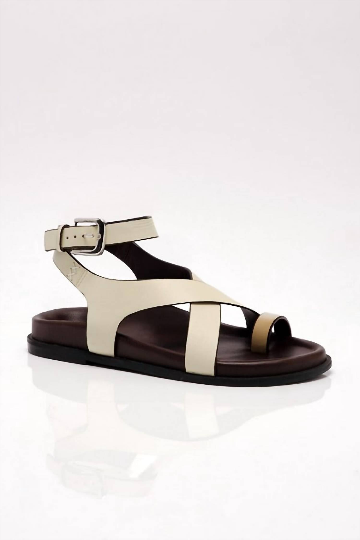 a639cd98-b85b-423f-9be2-9aaa6df512b8-upscale_15k-1500x1500-70 Free People - Anya Criss Cross Footbed - Image 1