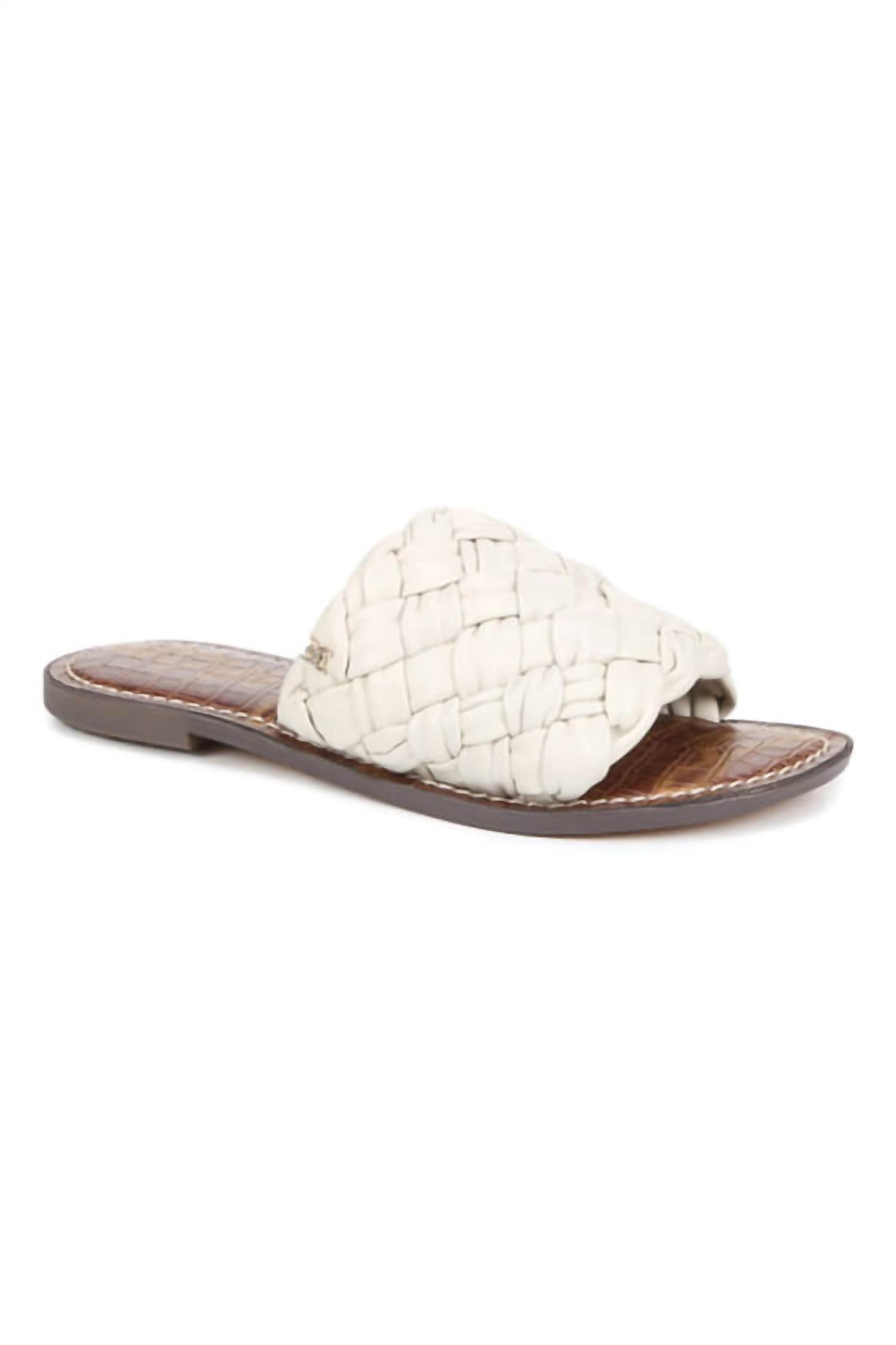 e0019f2f-e33e-42f3-9ada-48370f542a49-upscale_15k-1500x1500-70 Sam Edelman - Women's Griffin Woven Slide Sandal - Image 1