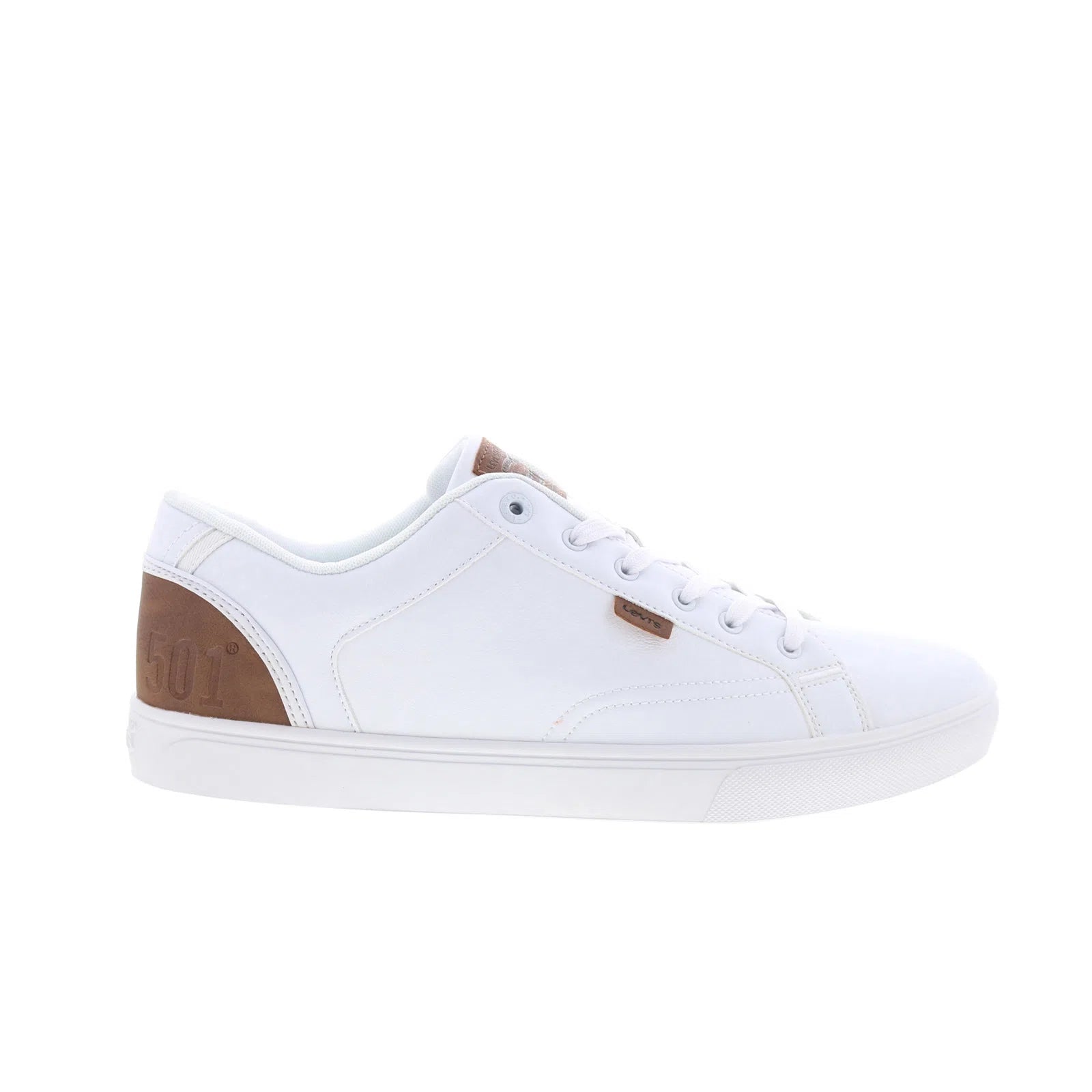519495-71x1_jeffrey_501_tumbled_ul_white_tan-img4_reshoot_01 Levis Jefrey 501 Tumbled Ul 519495-71X1 Mens White Lifestyle Sneakers Shoes - Image 1