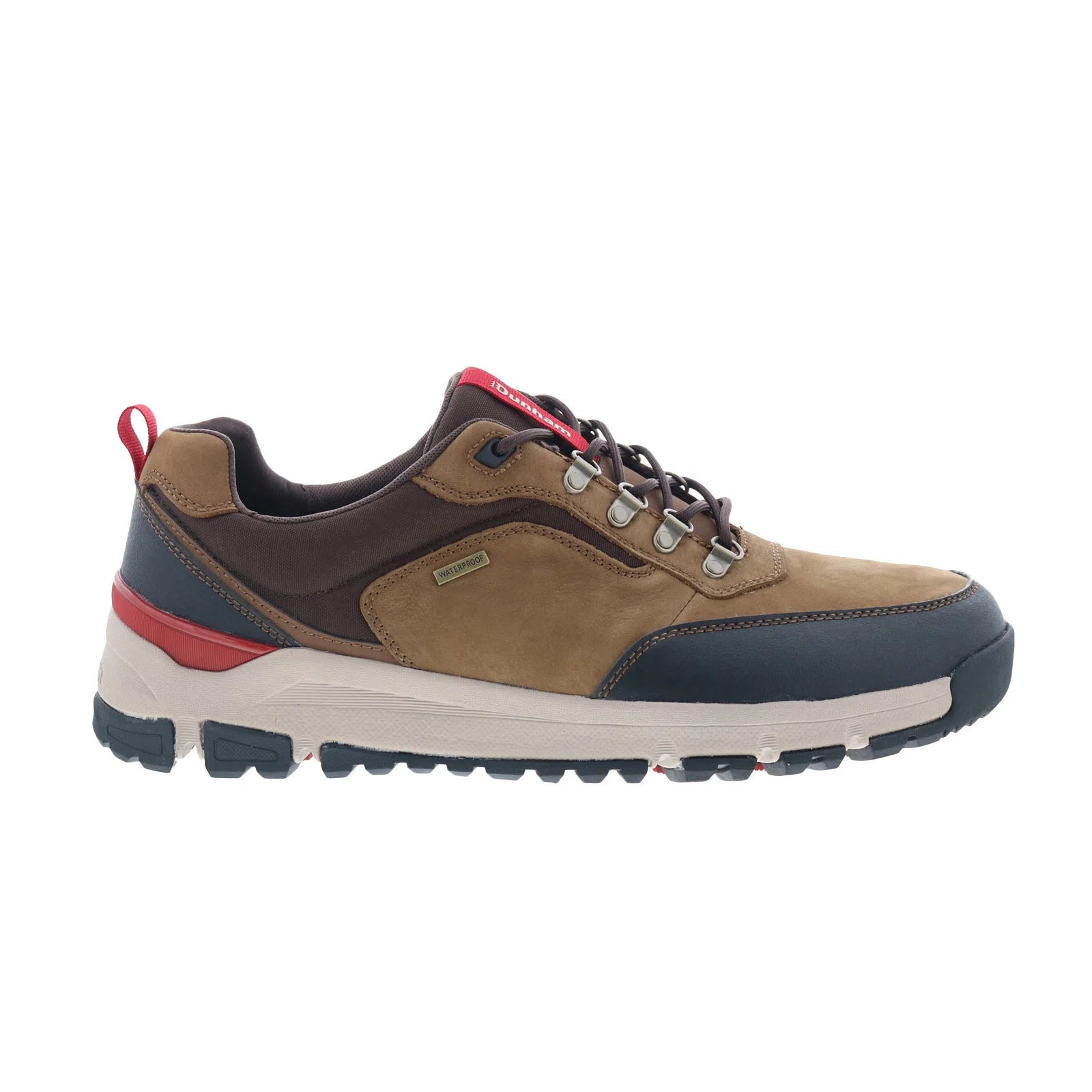 dhalpinel_taupe_reshoot_01_907bc4a6-f478-4fc9-ab9b-115478cccabc Dunham Alpine WP Lace Up Mens Brown Extra Wide 4E Lifestyle Sneakers Shoes - Image 1