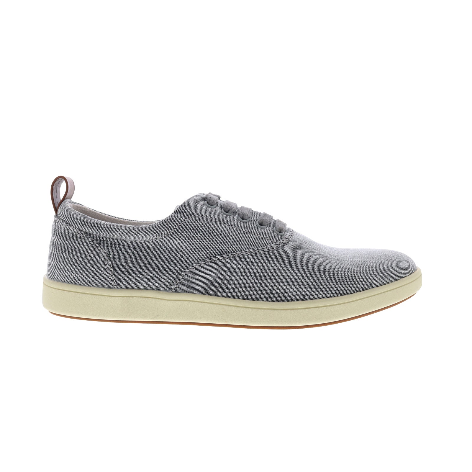 fenom_grey_fab-img4_reshoot_01 Steve Madden Fenom FENO01M1 Mens Gray Canvas Lifestyle Sneakers Shoes - Image 1