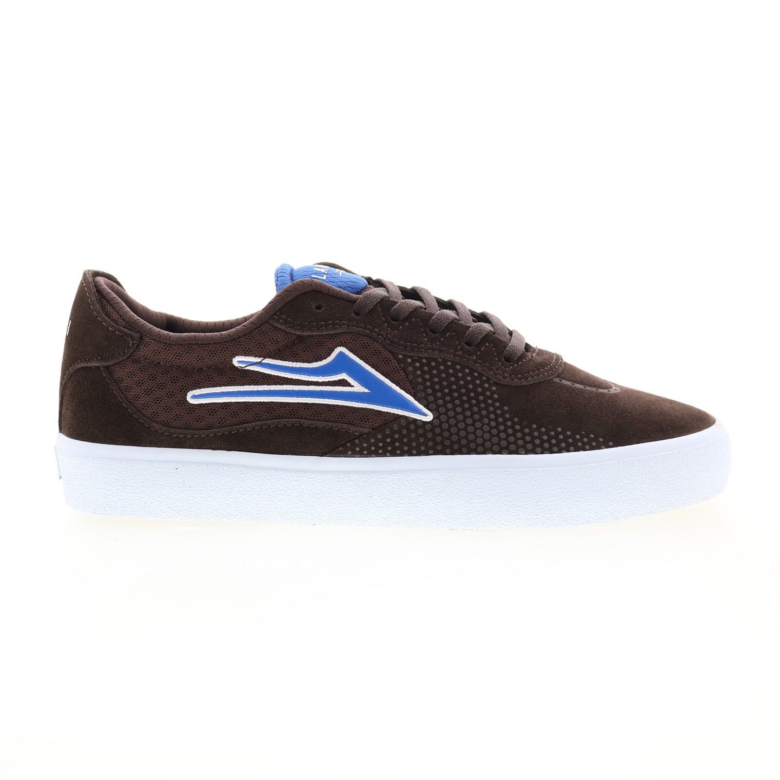 ms4230263a00_essex_chocolate_suede_01 Lakai Essex MS4230263A00 Mens Brown Suede Skate Inspired Sneakers Shoes - Image 1