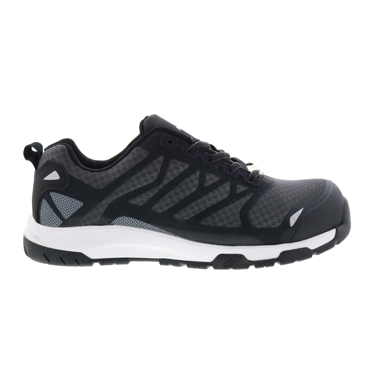 n2427_velocity_black_grey_reshoot_01_b1712899-26eb-4579-8c90-e7197cdf2d3f Nautilus Velocity Carbon Toe SD10 Mens Black Wide Athletic Work & Safety Shoes - Image 1