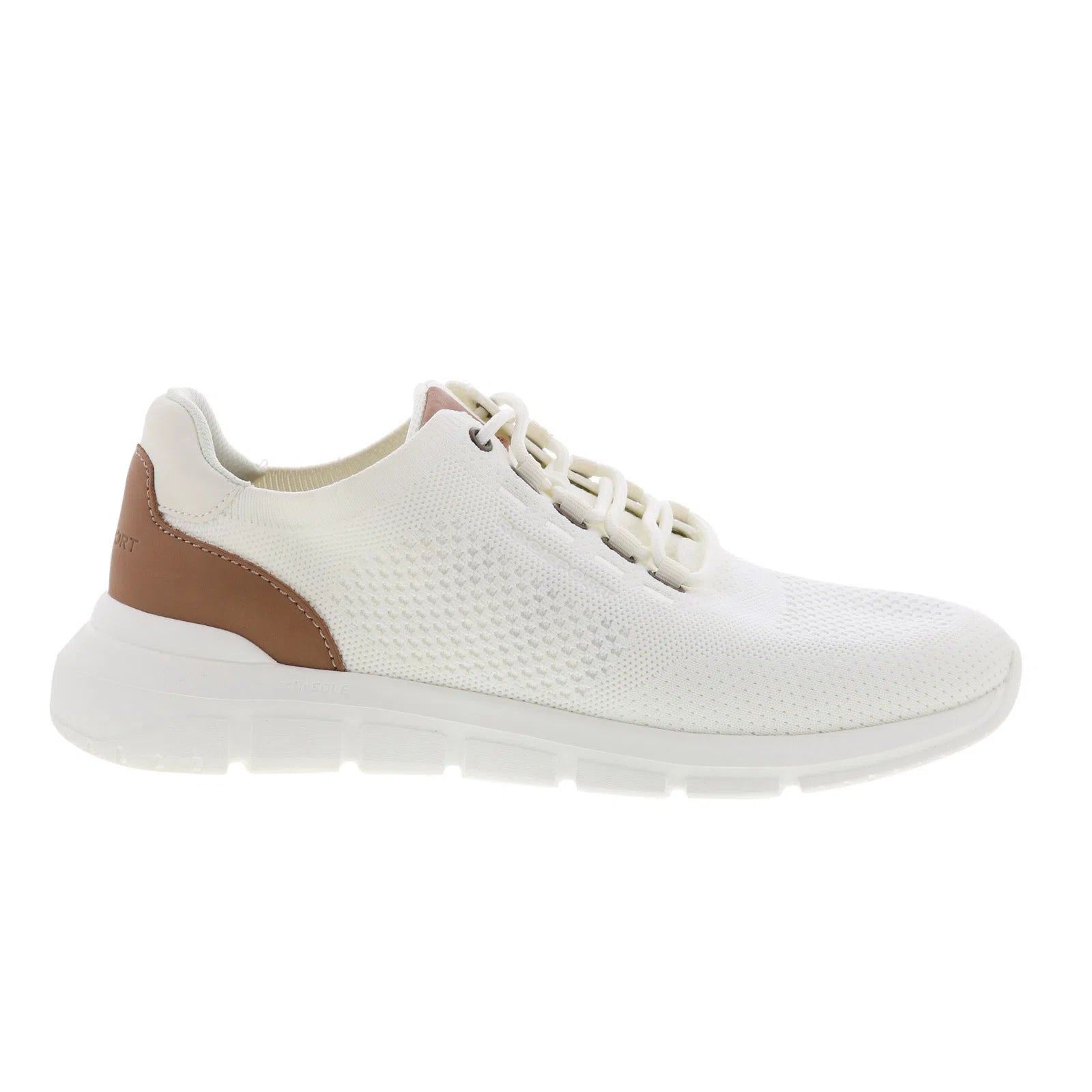 rmjaimson_white_reshoot_01_64d6121d-8363-4f69-b0d0-16eaf9e96a7b Rockport Jaimson RMJAIMSON Mens White Wide Canvas Lifestyle Sneakers Shoes - Image 1